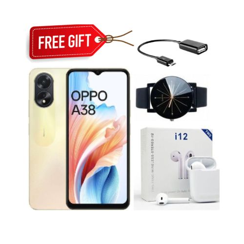 OPPO A38 4G Glowing Gold / 4+128GB /6.56 90Hz HD