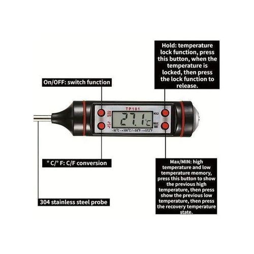product_image_name-Generic-Digital Thermometer for BBQ Meat Water Milk Oil Liquid-3