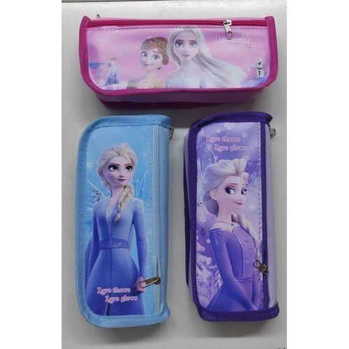 product_image_name-Cartoon-Themed Frozen Princess Elsa And Iron Man Student Pencil Pouch Case-1