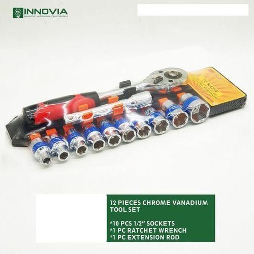 product_image_name-Generic-Tools 12Pcs Box Socket Spanner Set With Ratchet Handle-1