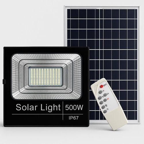 product_image_name-Generic- 500W Solar Flood Light Outdoor Remote Control, Auto On/Off Dusk To Dawn Street Light-1