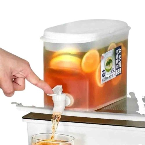 product_image_name-Generic-3.5L Plastic Refrigerator Beverage Dispenser-1