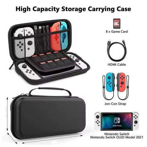product_image_name-Generic-Nintendo Switch Portable Carry Case - Nintendo Switch Console EVA Carry Case with Protection Shell-5