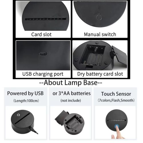 product_image_name-Generic-Liverpool FC 7 Color Changing 3D Illusion Football Club LED Night Lamp Desk Table Décor Gift -6