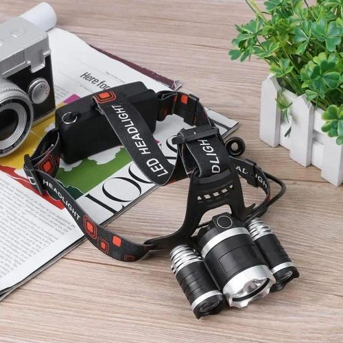 product_image_name-Generic-Super Bright Rechargeable 3 LED Headlamp for Night Running and Hunting-1