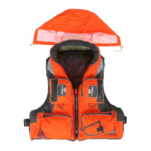 Generic L-XXL Men Women Fishing Life Vest Outdoor Water Sports