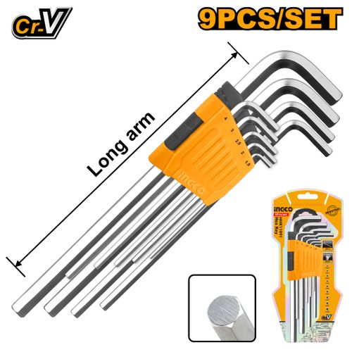 product_image_name-Ingco-Hex key 9pcs-3