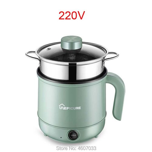 product_image_name-Generic-Electric Cooker Hotpot Pot Heat Pan Non-stick Pot Steamer-1
