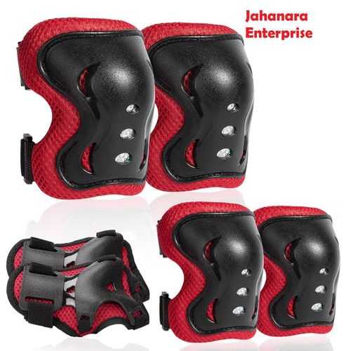 product_image_name-Generic-Red 6pcs Protective Cycling Skating Protective Guards -1