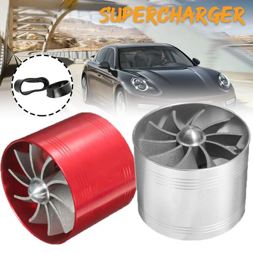 Supercharger Car Accessories Power Air Intake Fan Turbine Turbo
