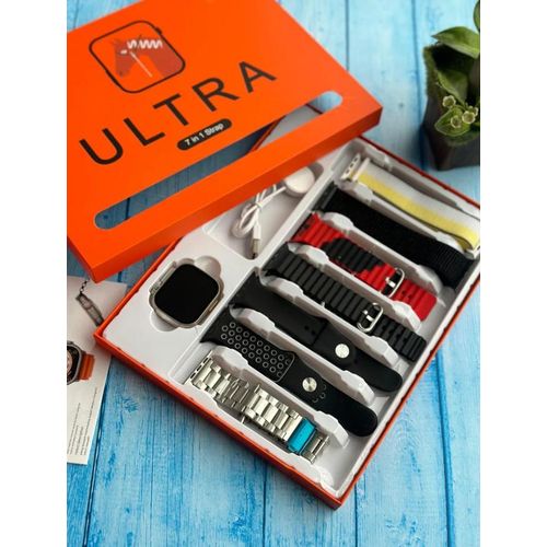 product_image_name-Generic-Smartwatch Fashion Latest Ultra 7 straps I Watch Straps Smart Watch Wireless 7 Bracelet Watchband Connection Call Heart Rate Sleep Monitoring Android and iPhone compatible-7