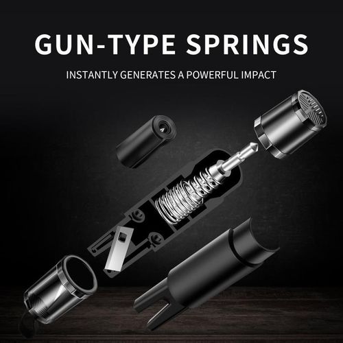 product_image_name-Generic-, 2-in-1 Car Emergency Escape Tool,Vehicle Escape Tool Emergency glass breaker,seat belt loosener-3