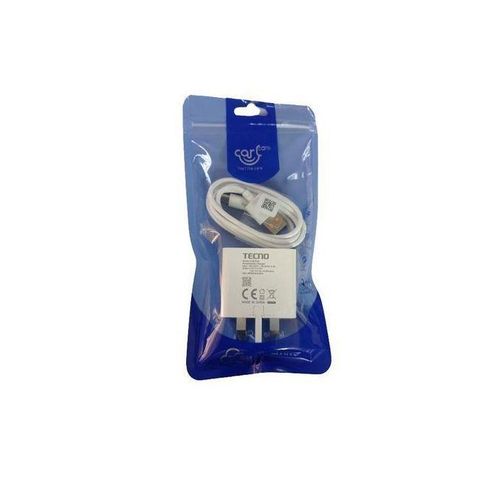 product_image_name-Generic-Tecno SPARK 18P 18W SUPER FAST Type -C CHARGER -White-3