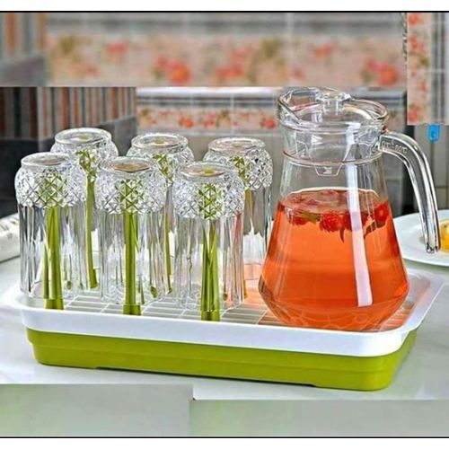 product_image_name-Generic-Quality Water Set 6 Glasses With 1 Jug-1