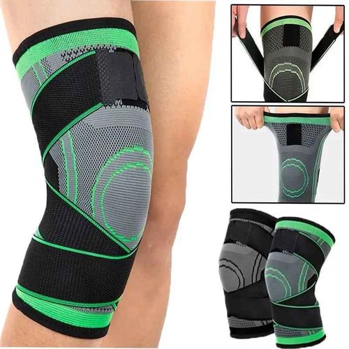 product_image_name-Generic-Adjustable Knee Support Brace with Compression Strap -3