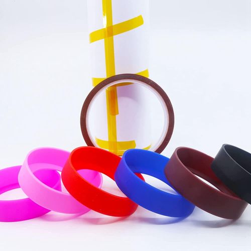 Generic 7 Pack Silicone Bands for Sublimation Tumbler, Heat