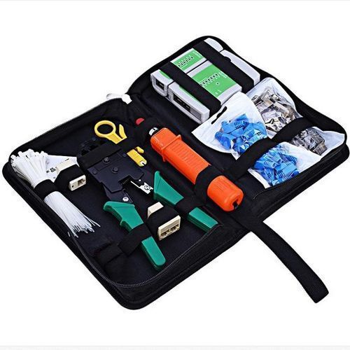 Ethernet Network Kit RJ45 Cat5e Cat6 Cable Crimping Tester Tool