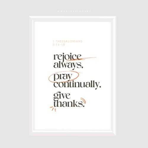 product_image_name-WaKi-Rejoice Always 1 White Frame A3-1