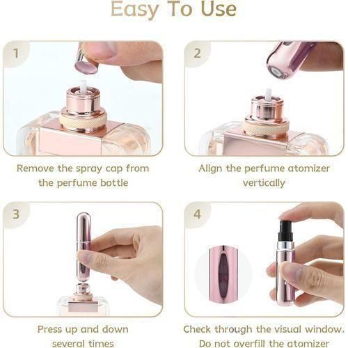 product_image_name-Generic-3/4/5/8/10pcs Travel Mini Perfume Refillable Atomizer - 5ML-5