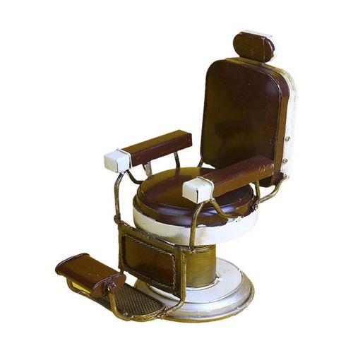 Generic Barber'S Chair Vintage Mini Handmade American Decor Art Smal