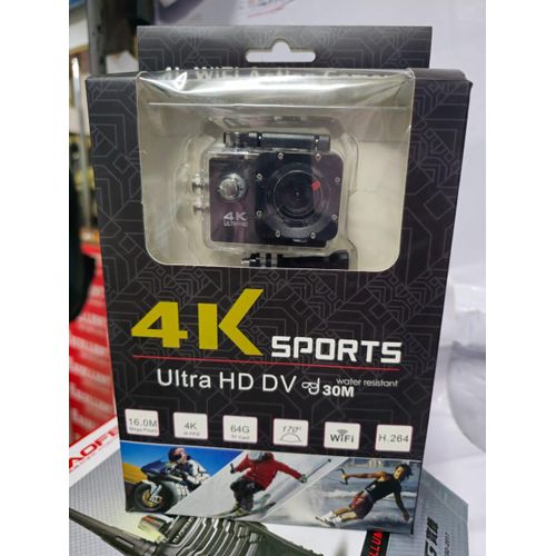 product_image_name-Generic-4K Ultra HD WiFi Action Camera 16MP 30FPS Waterproof 30M Wide Lens Outdoor Sports Camera-1