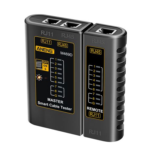 A network cable tester pairing instrument, symbolizing the precision and connection in orchestral writing
