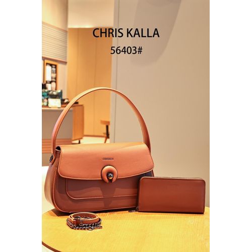 product_image_name-Fashion-Brown Jp Cris Kalla Mini Satchel Luxury Vintage Style Leather Women's Purse Bags-1