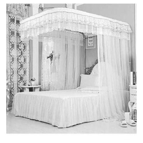 product_image_name-Generic-2 Stand Mosquito Net With Sliding Rails-1