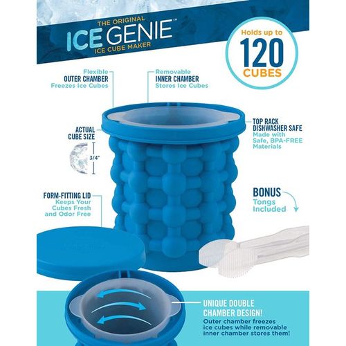 product_image_name-Generic-Ice Cube Maker/Bucket -Blue-3