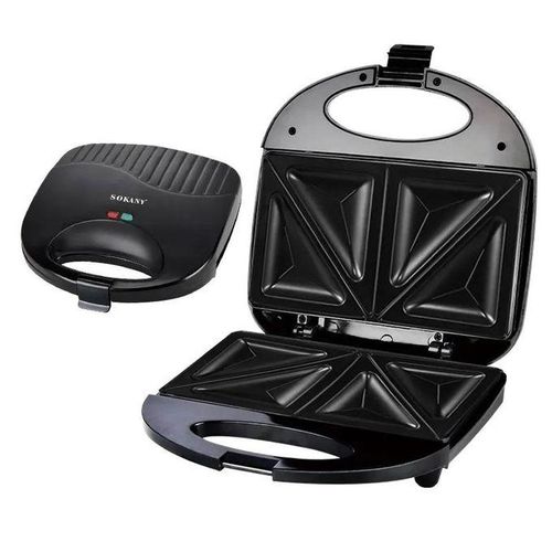 product_image_name-Sokany-Hot Sale SK-115 Toastie Maker 2 In 1 Slice And Sandwich Toaster Non-Stick Machine Easy Clean 750W-8