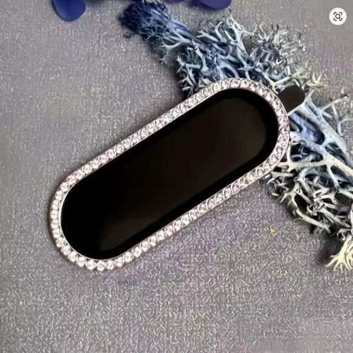 product_image_name-Generic-Samsung Galaxy A26 Phone Case, Women's Metal Ring Camera Lens Protector with Diamond Glitter Decoration for Second Device-1