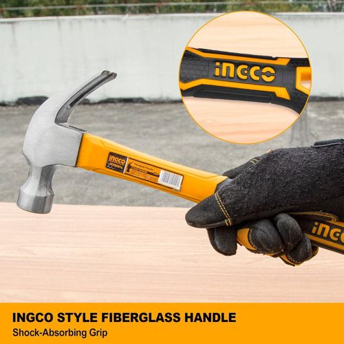 product_image_name-Ingco-Claw hammer 8oz/220g-4