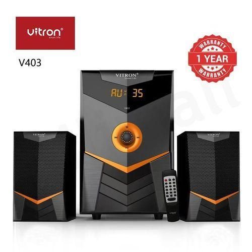 product_image_name-Vitron-V403 2.1CH 5000W (PMPO) Multimedia Bluetooth Subwoofer Home Audio System, AC/DC Input with Remote Control-1