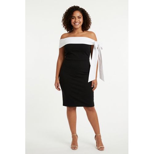 Fashion Official Dress/Casual Bodycon Dress/Graduation Dress -Black& White  @ Best Price Online