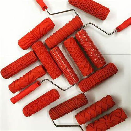 Decorative Paint Roller Pattern Embossed Texture Painting Tools