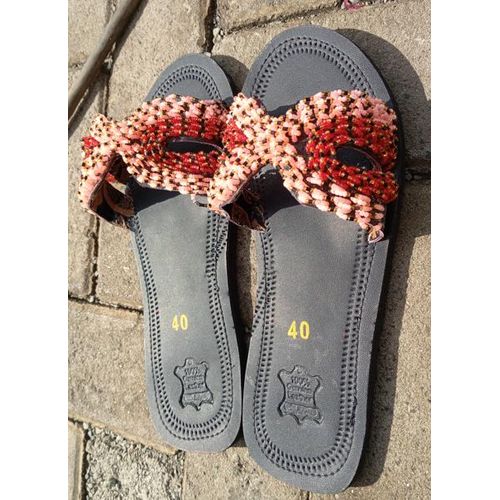 product_image_name-Fashion-African Handmade Beaded Sandals-3