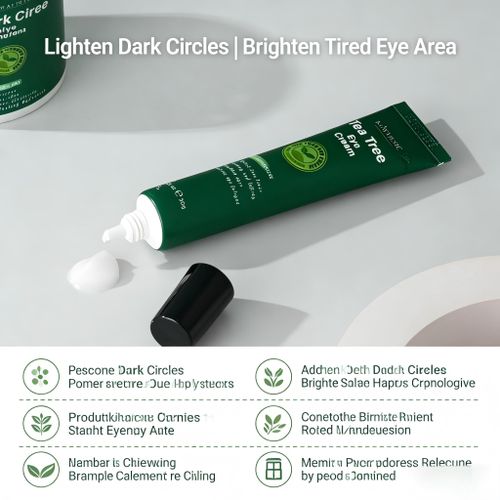 product_image_name-KORMESIC-Tea Tree Eye cream care 30g Reduce Fine Lines Dark Circles Moisturizing Tighten Brighten Eye Skin-4