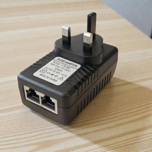 product_image_name-Generic-Easy To Operate Light Weight 48V 0.5A POE Injector Power Over Ethernet Adapter-1