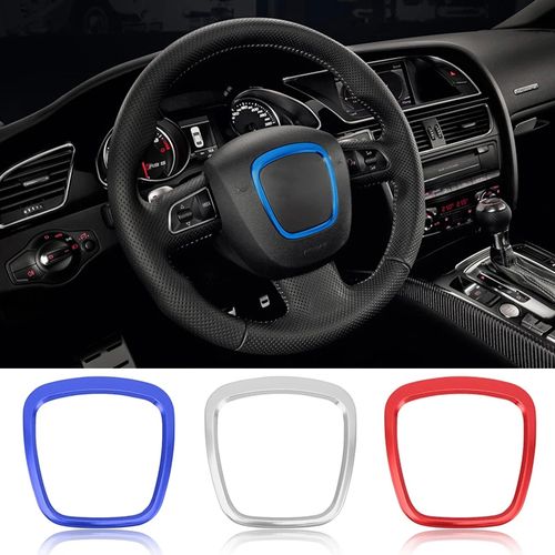 Generic (Blue)Car Styling Steering Wheel Center Logo Covers