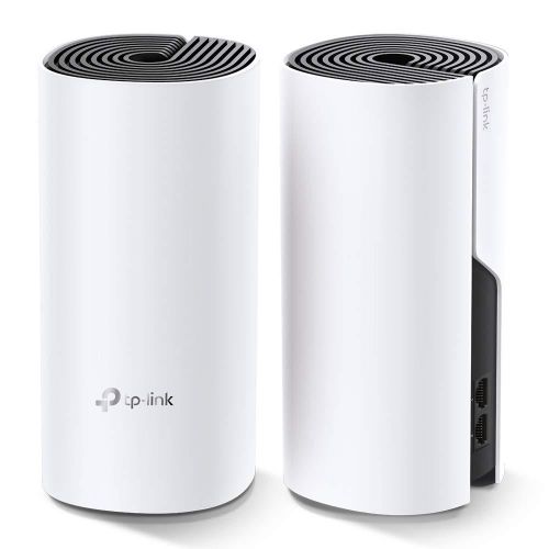 product_image_name-TP Link-Deco M4 AC1200 Whole Home Mesh Wi-Fi System (2-Pack) – Dual Band, Gigabit Ports, Works with Safaricom Fibre, Zuku & Faiba, Seamless Coverage Up to 2,800 Sq.ft-1