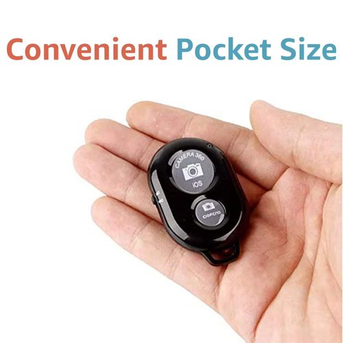 product_image_name-Generic-Wireless Bluetooth Shutter Remote Control Button Self-Timer Long Distance Camera Remote Compatible with All Smartphones,iOS Device.-6