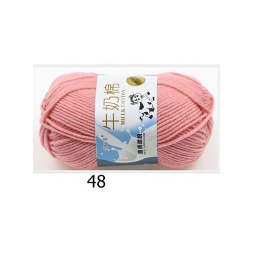 Generic 50G Milk Sweet Soft Cotton Baby Threads For Knitting Wool Yarn  Fiber Velvet Hand Knitting Wool Crochet Yarn For DIY Sweate @ Best Price  Online