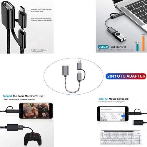product_image_name-GUEETON-128 GB Metal Usb Flash Drive Adapter Cable 2 In 1 Set-3