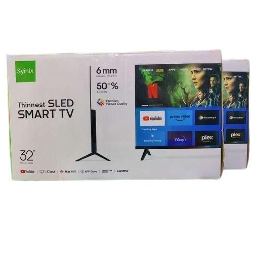 product_image_name-Synix-32" Thinnest sled smart Android TV frameless-1