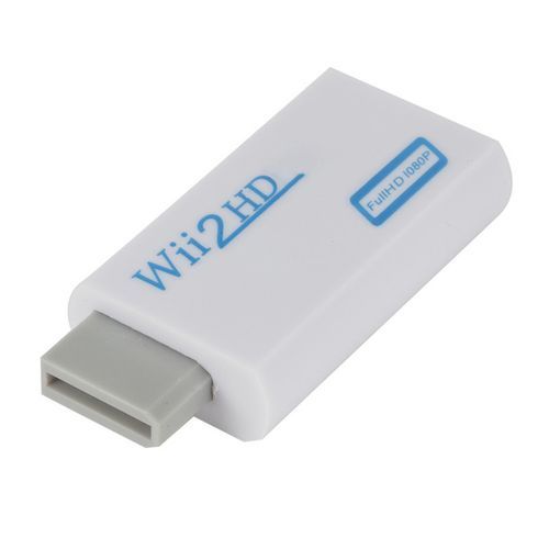 Full HD 1080P Wii To HDMI-compatible Adapter Converter 3.5mm Audio For PC  HDTV Monitor Wii2 To HDMI-compatible Converter Adapter