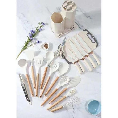 product_image_name-Generic- 19pc Kitchen Silicone Spoon Set-2