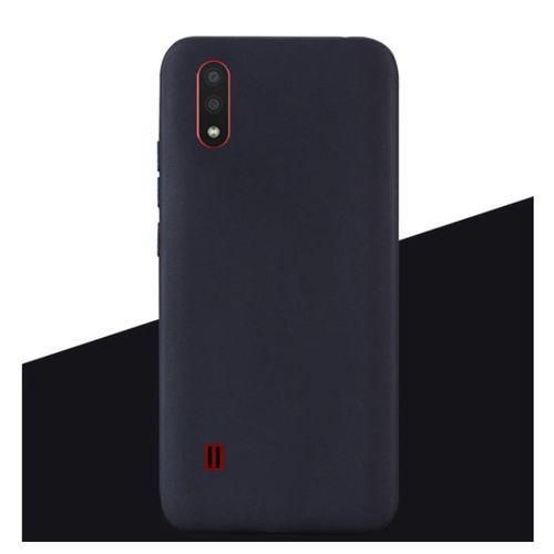 product_image_name-Generic-Samsung Galaxy A01 Phone Case, Liquid Silicone Shockproof & Scratch-Resistant Soft Protective Cover-1