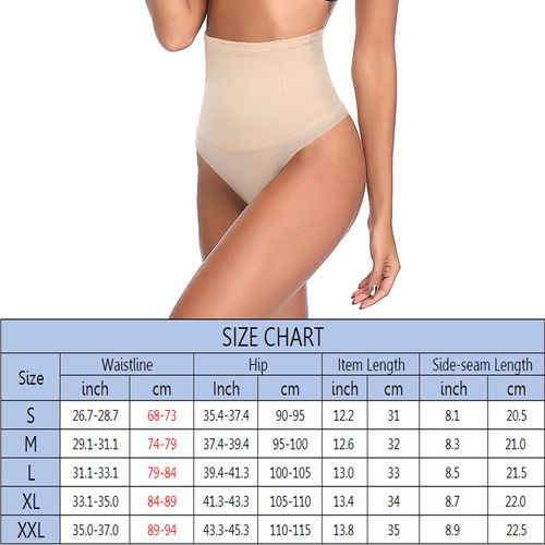 Fashion Seamless Lifter Shapewear Tummy Control Underwear S Invisible  Control Lady Body Shaper High Waist Briefs @ Best Price Online
