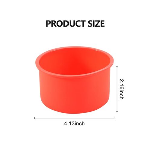 Silicone Mini Cake 4 Inch Round Baking Pan Non-Stick Silicone