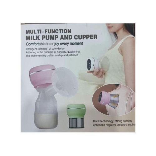 product_image_name-Generic-Smart 9 speed anti back flow design Rechargable Multifunction breast milk pump plus cupper-3